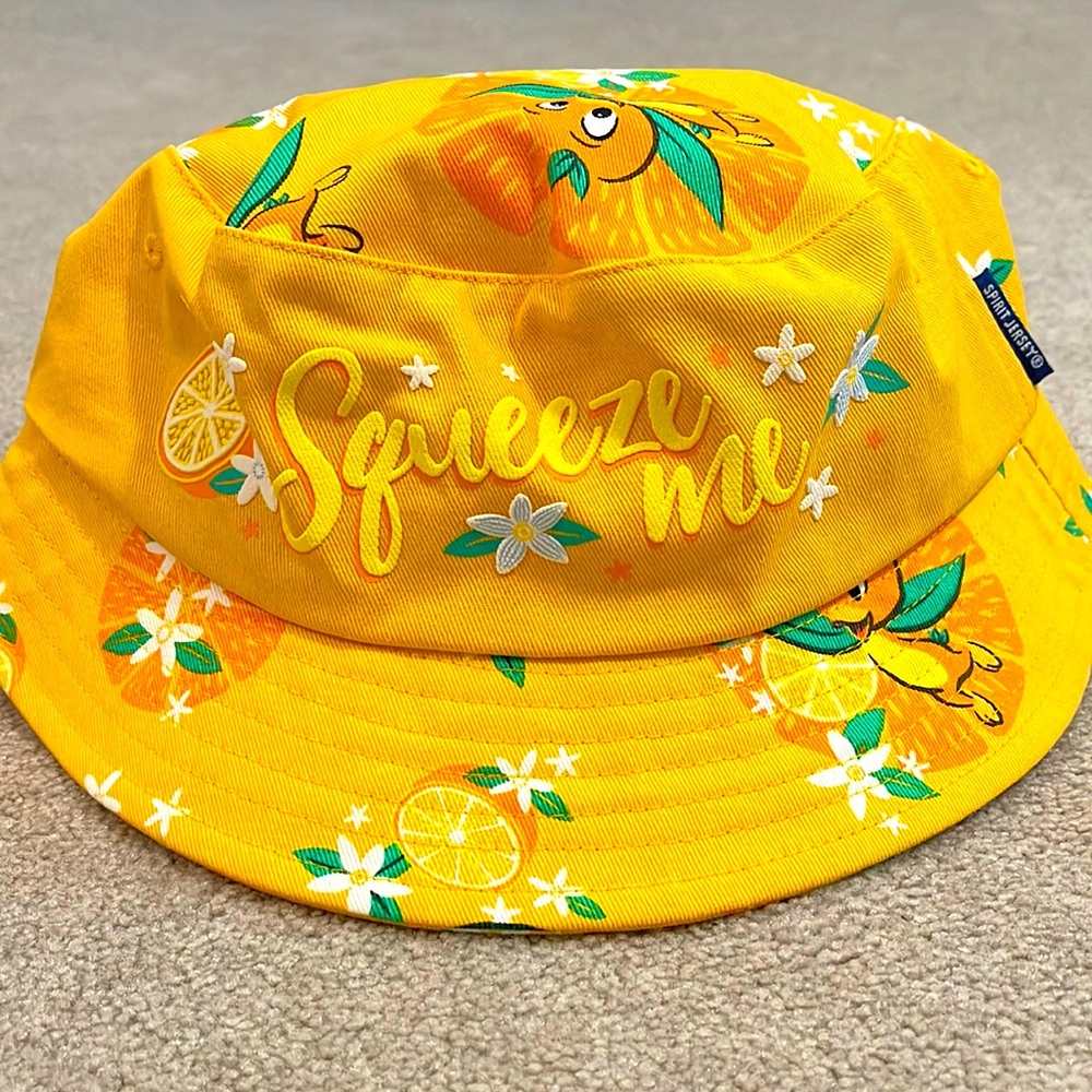Disney Parks orange bird bucket hat